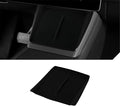 Model Y Center Consoles Wireless Charging Pad, Non-Slip Silicone Mat for Tesla Model 3/ Y Juniper 2025 2024 Phone Charger Protective Pad Car Interior Accessories(Black,for Model 3/Y 2025)