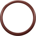 LRITER Car Steering Wheel Cover, Non-Slip Silicone Material, Multiple Color Choices, Universal Auto Parts Steering Wheel Cover, Suitable for Most Cars (Coffee)