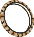 Motorcross Racing Neoprene Steering Wheel Covers Women Men Car Accessories, Universal 15 Inch Fit Auto, Suvs, Truck