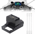 Motorcycle Phone Holder Navigation Bracket GPS for BMW R1200RT R1250RT 2014-2020 Wireless Charging and USB Charging Two in One Mobile Phone Mount GPS Navigator