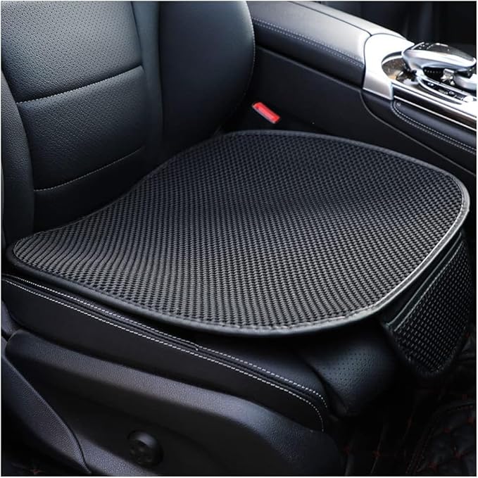 Extra Large 19.5" Car Seat Cushion for CCar Seat Driver Long Sitting,Breathable Comfort Car Cushion,Anti Slip CCar Seat Protector for Driving Travel 2Pcs