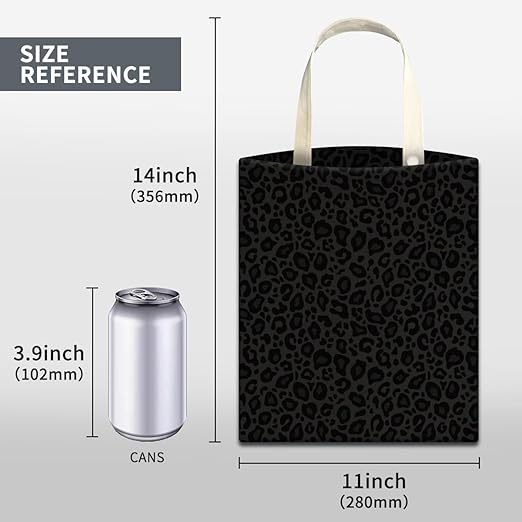 ABUIFDK Car Trash Can, Cute Car Trash Bag, Hanging Car Organizer and Storage Bag, Trash Bin for Car Accessories, Vehicle, Travelling, Camping Cute Black Leopard
