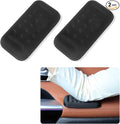 2PCS Car Arm Rest Elbow Pads,Comfortable Car Arm Rest Cushion with Memory Foam Pad for Arm Support,Universal Car Door Armrest Pad Car Interior Accessories (Black)