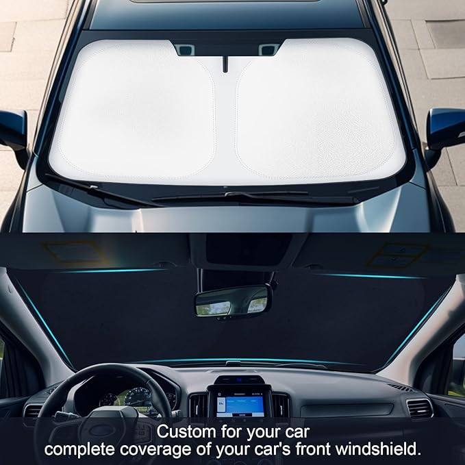 Car Windshield Sun Shade Compatible with 2018 2019 2020 2021 2022 2023 2024 2025 2026 Subaru Crosstrek 2.0i Premium Limited Wagon Accessories Foldable Sunshade Custom Windshield Sun Visor