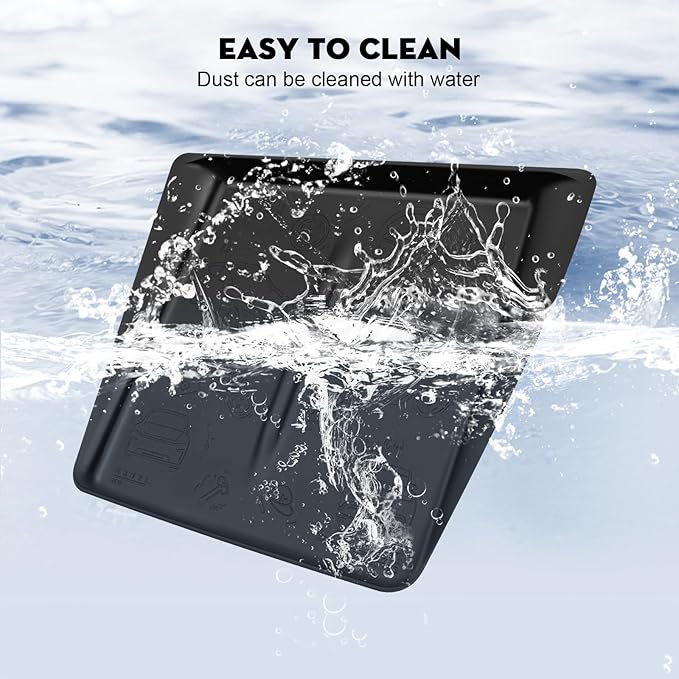 Center Console Wireless Charging Protector for Tesla Model Y Juniper 2026 Upgrade Silicone Mat for 2024-2026 Tesla Model 3 and 2025-2026 New Model Y Accessories