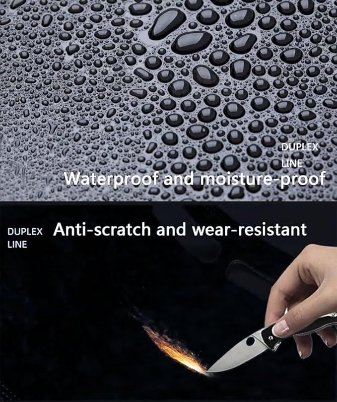 leather dashboard cover Compatible with BMW X2（HUD、speaker） 2016-2023，dash cover（black）