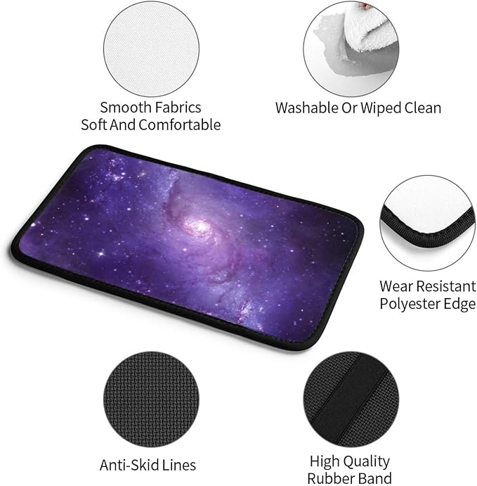 Galaxy Auto Center Console Armrest Cover Pad, Universal Fit Waterproof Comfort Car Armrest Cushion for Most Vehicle SUV Truck