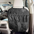 Rydura Car Seat Back Organizer – Waterproof Kick Mat Protector with Multiple Pockets – Backseat Storage for Kids, Pets & Travel – Durable & Easy to Clean – Universal Fit for Cars, Trucks & SUVs