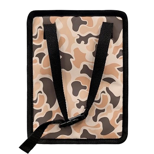 Car Trash Can with Lid Garbage Bag Dustbin Container Waste Basket Storage Pocket Duck Hunter Camouflage Hanging Large Capacity Vehicle Trash Bin