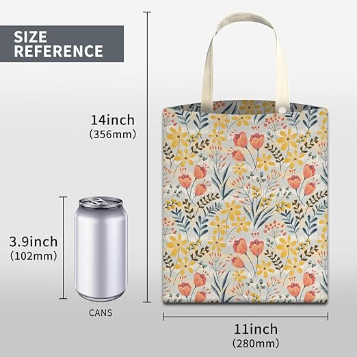 ABUIFDK Car Trash Can, Cute Car Trash Bag, Hanging Car Organizer and Storage Bag, Trash Bin for Car Accessories, Vehicle, Travelling, Camping Vintage Colorful Flowers