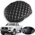 CHEAYAR Leather Car Auto Center Console Armrest Cushion for Toyota Tacoma Accessories 2016-2018 2019 2020 American Flag (Plaid-Leather)