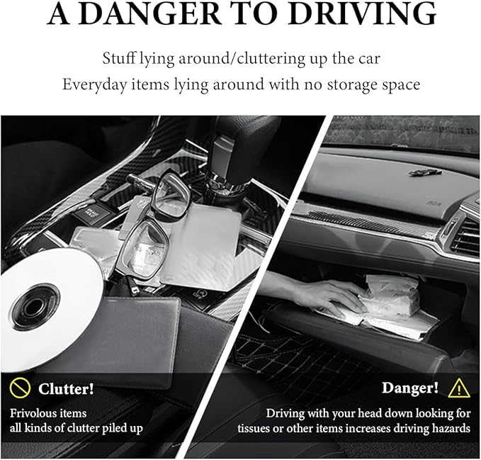 Car Trash Can, Foldable Leather Hanging Trash Bag, Multi-Function Mini Storage Box, Garbage Can for Car, Brown