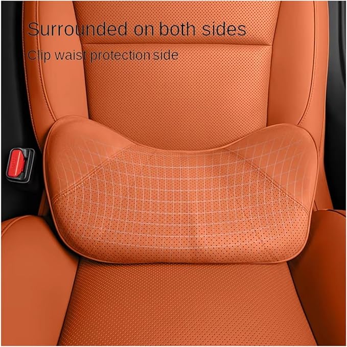 Car Lumbar Support Cushion Compatible For Lixiang L6/l7/l8/l9 Breathable Seat Back Cushion Memory Foam Waist Pillow Interior Accessories(YKH)
