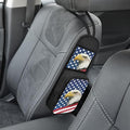 American Flag Eagle Car Seat Side Organizer Hanging Organization Storage Bag Auto Accessories 2 Pocket for Car Interior Accessories Holder Truck SUV Van