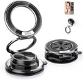 Magsafe Car Mount, Magnetic Car Phone Holder for Dashboard & Windshield, Strong Magnet 360° Rotation Phone Holders for Your Car Compatible with iPhone 12-17 Pro Max & Android Phones