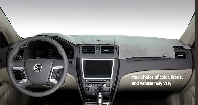 DashMat VelourMat Dashboard Cover Chevrolet and GMC (Plush Velour, Gray)