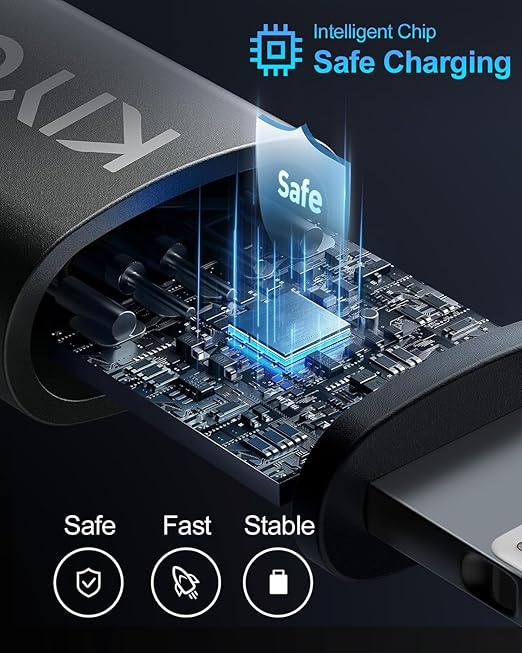 Coiled USB A to USB C Cable 6FT, 2Pack USB C Cables for Car, USB to USB C 66W Fast Charging Upgraded Amazing Durable Braided USB C Cable for iPhone 17 16 15/Pro Max/Plus, Samsung Galaxy S10 and More