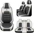 AREKA 5 Seat Covers for Subaru Crosstrek 2016-2026 Breathable Car Seat Covers,Anti-Slip Waterproof Car Seat Protectors with Airbag,Automotive Vehicle Cushion with Storage Pockets (Standard,Gray)