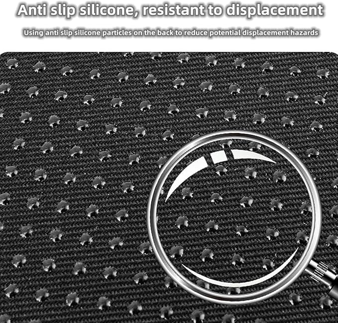 RAKSONIC Upgrade Car Console Armrest Pad,Car Armrest Cushion,Premium Material Car Armrest Cover,Universal Car Center Console Pillow,Car Accessories(Black1)