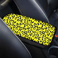 Produced Center Console Armrest Pad, Universal Car Armrest Cover Fit for Most Vehicle, SUV, Truck Car Accessories (Leopard)
