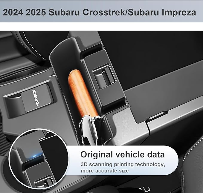 SKTU for 2024 2025 2026 Subaru Crosstrek/Subaru Impreza Center Console Organizer 2024-2026 Crosstrek Central Console Hanging Storage Box 2025 Impreza Accessories 2024 2025 2026 Crosstrek Accessories