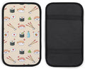 PPIKTC Car Armrest Storage Box Mat Sushi, Interior Protection Accessories for Most Vehicle, SUV, Truck, Car, Waterproof