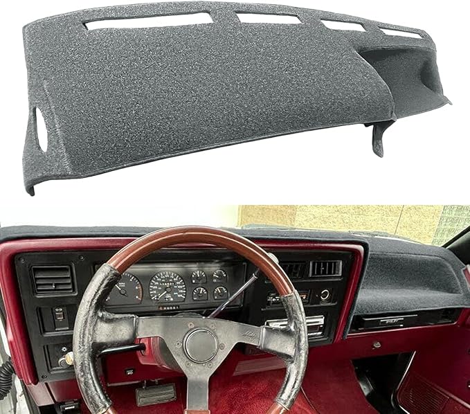 Dash Cover Mat Custom Fit for Dodge Dakota, Dashboard Cover Pad Carpet Protector F135 (Dark Gray)