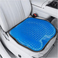 Gel Car Seat Cushion, Cooling Breathable Car Driving Seat Protector Cover, Comfortable Anti-Slip Chair Cushion Pad, Universal Automotive Interior Accessories for Sedan & Office (Blue)
