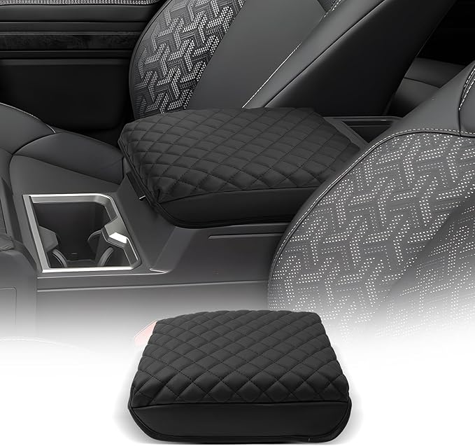 CDEFG for 2024 2025 2026 Toyota Tacoma Center Console Cover Armrest Box Cover for Tacoma (SR, SR5, TRD PreRunner, TRD Sport, TRD Off-Road, Limited) Accessories Console Arm Rest Protector