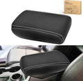 Nilight Center Console Cover Compatible with 2011-2019 Ford Explorer PVC Leather Armrest Cover for Car Middle Center Console Cushion Pad Waterproof Console Covers Car Armrest Box Cover Black
