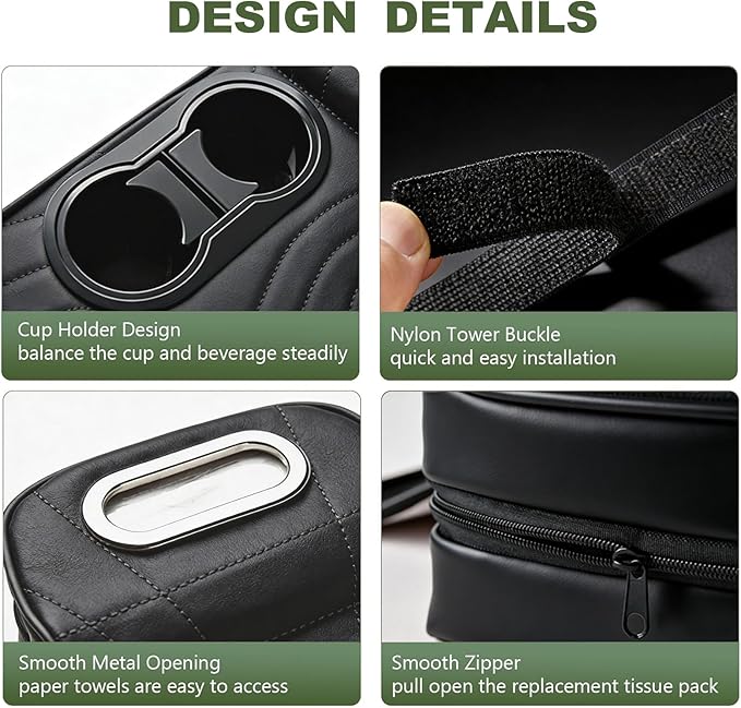Upgrade Multifunctional Car Armrest Cushion,Center Console Cover with 2 Cup Holder,Arm Rest Cover for Car,Car Armrest Storage Box, Car Accessories Center Console Organizers for Most Cars
