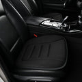 KAYI Car Seat Cushion, Memory Foam Car Seat Cushion, Anti Slip Rubber Bottom Car Seat Cushions for Driving, Suitable for Car and Office Chairs (2 Pack, Black)