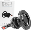 Magnetic Car Phone Holder, N55 Strong Magnets, 360° Rotation Dashboard Magnetic Phone Holder for Car, Folding Car Magnet Phone Mount for iPhone 16 15 14 13 Pro Max (Round-3)