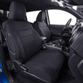 coverdream Front Polyester Seat Covers for 2024-2026 Toyota Tacoma SR,SR5,TRD Sport,TRD Off-Road,Limited Truck,Fully Covered,Breathable Car Seat Protector Truck Seat Cushion(Front Row Only,Black)