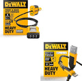 DEWALT Heavy Duty 72W 5 Port USB Car Charger Multiport, iPhone 16 Multi USB Car Charger, Fast Charge PD & QC3.0 Cigarette Lighter Adapter w/ 6FT Cable, Type C Front/Back Charging for Multiple Devices