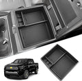 SKTU for 2024 2025 2026 Toyota Tacoma Center Console Organizer 2024 2025 2026 Tacoma (SR/SR5/TRD/Limited/Trailhunter/TRD Pro) Console Tray Toyota Tacoma 2024 2025 2026 Accessories with Coin Holder