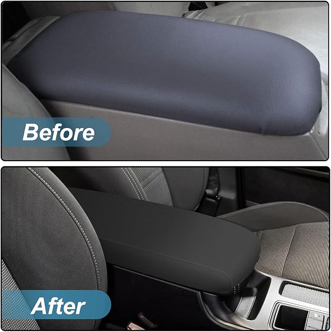 AOMSAZTO Console Covers for 1997-2001 Ford Explorer Armrest Covers Ford Explorer Black