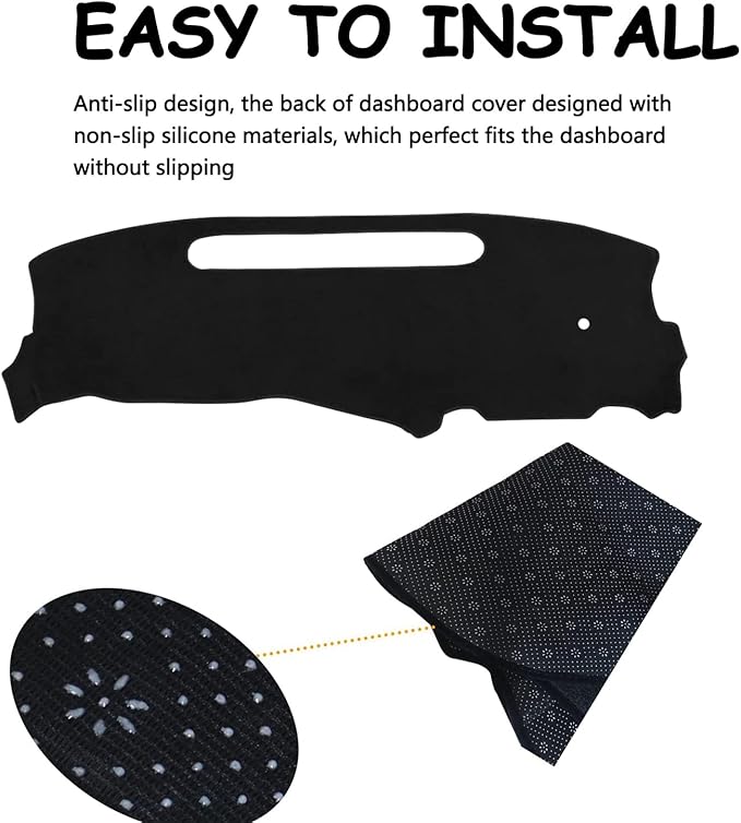 Dashboard Cover Dash Mat Compatible with 1998-2005 Chevrolet S10 Blazer Chevy GMC Jimmy Sonoma Envoy Olds Oldsmobile Bravada