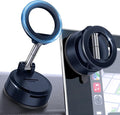 MOKPR Car Phone Holder for Magsafe, Vacuum Magnetic Car Phone Mount Foldable Hands-Free Suction Cup Phone Holders for Your Car for iPhone 16 Pro/Pro Max 15 14 13 12