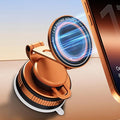 Upgraded Vacuum Magnetic Phone Holder for Car, Nano Gel Suction Cup Phone Mount for MagSafe, 108LBS Strong Suction & 3000GF Magnet, Adjustable Zinc Alloy Arm Car Mount for iPhone 17/16/15Pro Max
