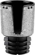 JOYTUTUS Bling Cup Holder Expander for Car, Stable Car Cup Holder Expander for YETI, Hydro Flask, Fit 18-40 oz Bottles and Mugs