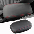 Center Console Cover for Toyota Corolla 2020-2026 - Premium Armrest Cover Easy Installation & No Tools Required for Toyota Corolla 2020 2021 2022 2023 2024 2025 2026 (Red Stitch)