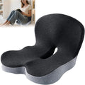Truck seat Cushion,Memory Foam Seat Cushion lab for Office Chair & Truck Drivers & Wheelchair Ergonomic Car Seat Cushions for Driving Long, with Lumbar Support & Sciatica Relief Back Pain
