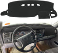 Dash Cover Mat Custom Fit for Dodge Dakota Durango Dashboard Cap Pad Carpet Protector K302 (Black)