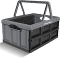 CleverMade Collapsible Basket (100% Recycled) - 32L - Stone