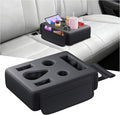 2026 Upgraded Car Cup Holder, 8 in 1 Back Seat Cup Holder for Car, PU Leather Backseat Organizer Car Cupholder Expander Tray for Trucks SUVs RVs Center Console Couch, Holds Drinks Food Phone