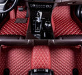 SARAHS Customized car Floor mats -Suitable for 99% of Cars, SUVs, and Trucks - car Pads to Protect Vehicle Interior Floor Accessories (Wine red)