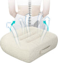 Super Thicken Car Seat Cushion for Adults/Office Chair Cushions/Butt Pillow for Car Long Sitting,Portable Car Seat Pad Fatigue Relief Suitable for Trucks,Cars,Office Chairs,Wheelchairs（Beige）