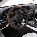 Car Steering Wheel Cover, Universal Anti-Slip Auto Steering Wheel, Fluffy Steering Wheel Cover, Soft Plush Auto Interior Accessories Fit Vehicles, Sedans, SUVs, Vans, Trucks