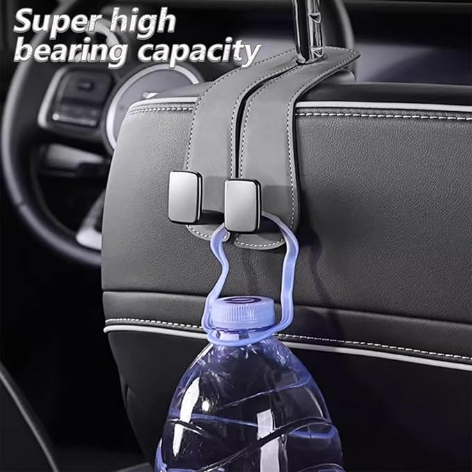 YounBeauty Car Seat Headrest Hook, Car Purse Hook Car Hooks for Purses and Bags, Car Seat Back Storage Hook Holder Universal Car Vehicle Back Seat